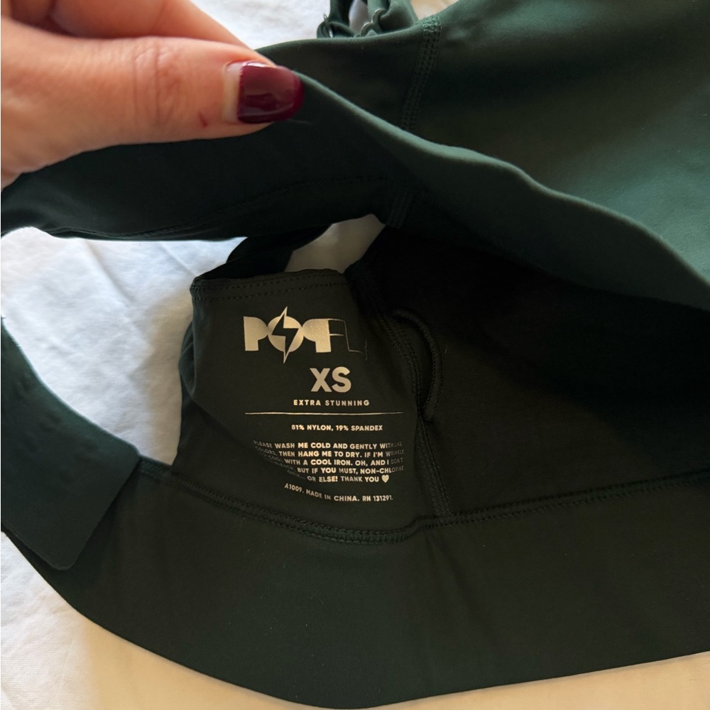 NWT Popflex Active Ambition Bra - Pine - Picture 5 of 5